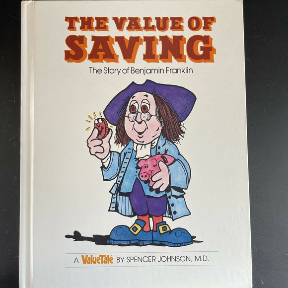 ValueTales Series Lot of 2-Value of Giving & Value of Saving Ben Franklin 1st Ed - Picture 11 of 12